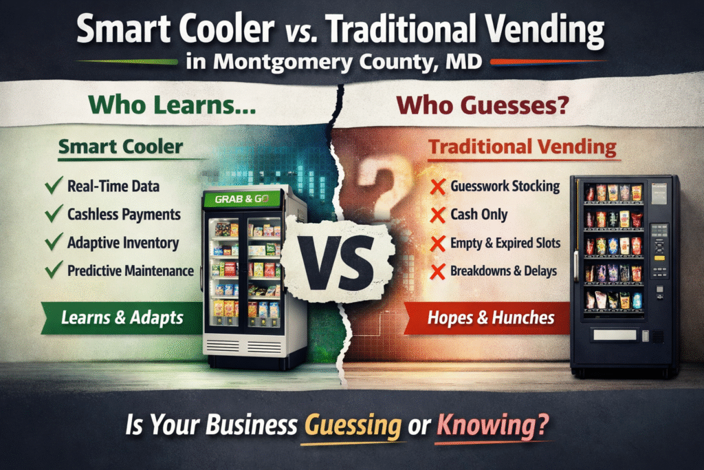 Smart Coolers vs Traditional Vending