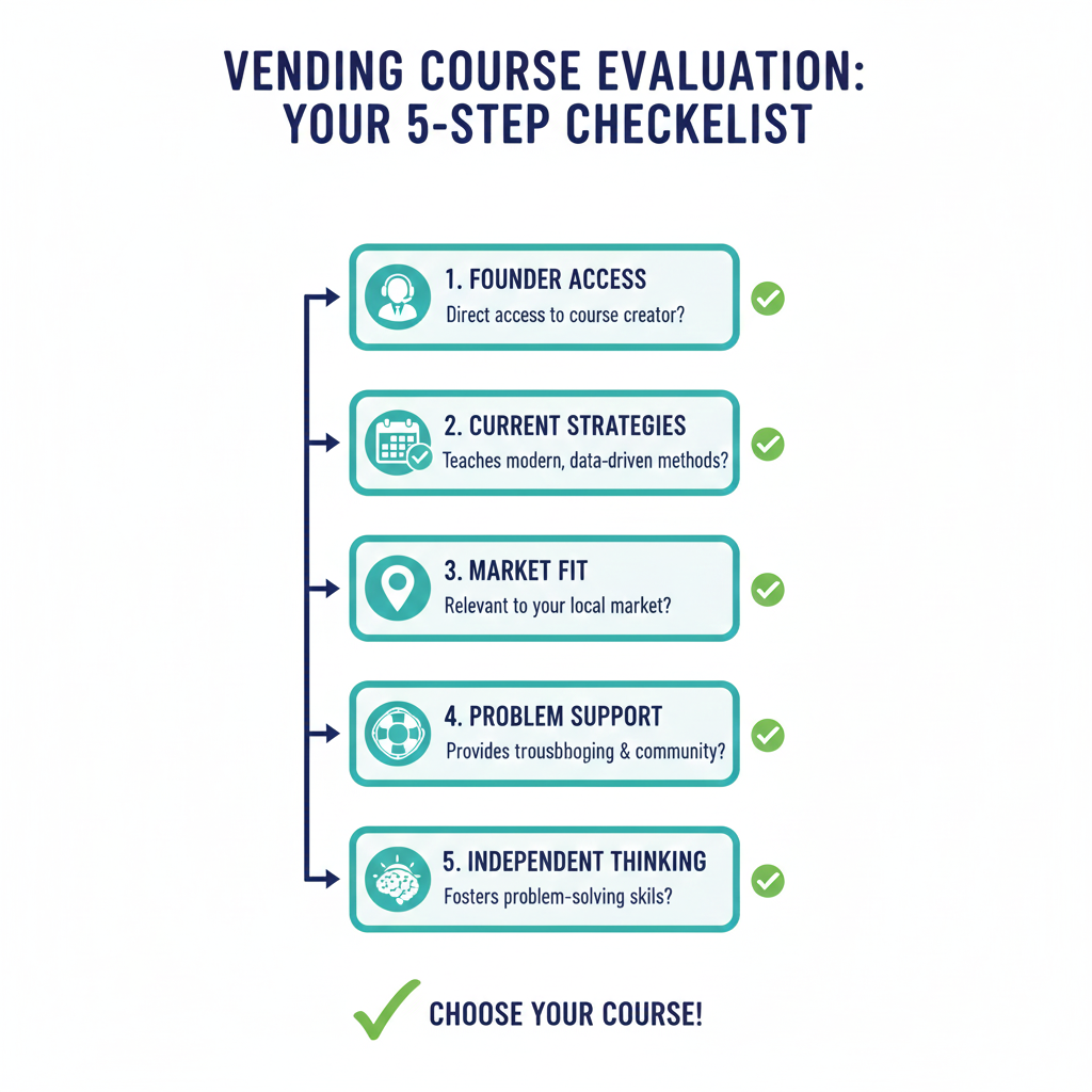 5 Questions to Ask Before You Buy Another Vending Machine Course