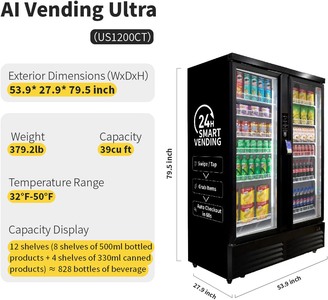 AI Vending Ultra smart cooler